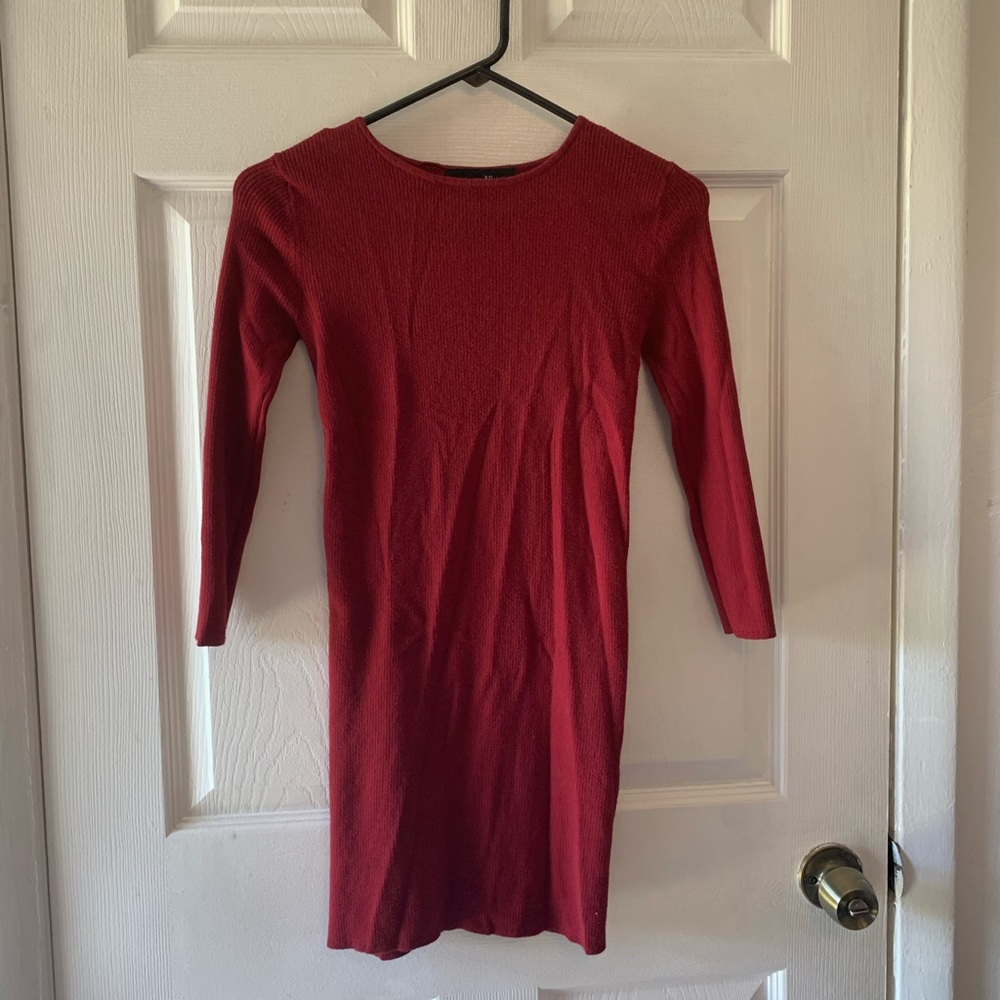 Long sleeve tight dress